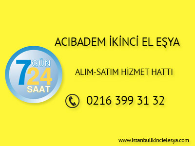 Acıbadem İkinci El Eşya